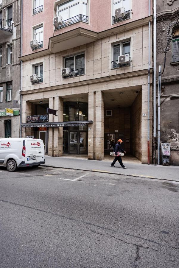 Downtown Charm With Balcony And Garden View Apartment Budapesta Exterior foto